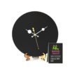 Black round clock