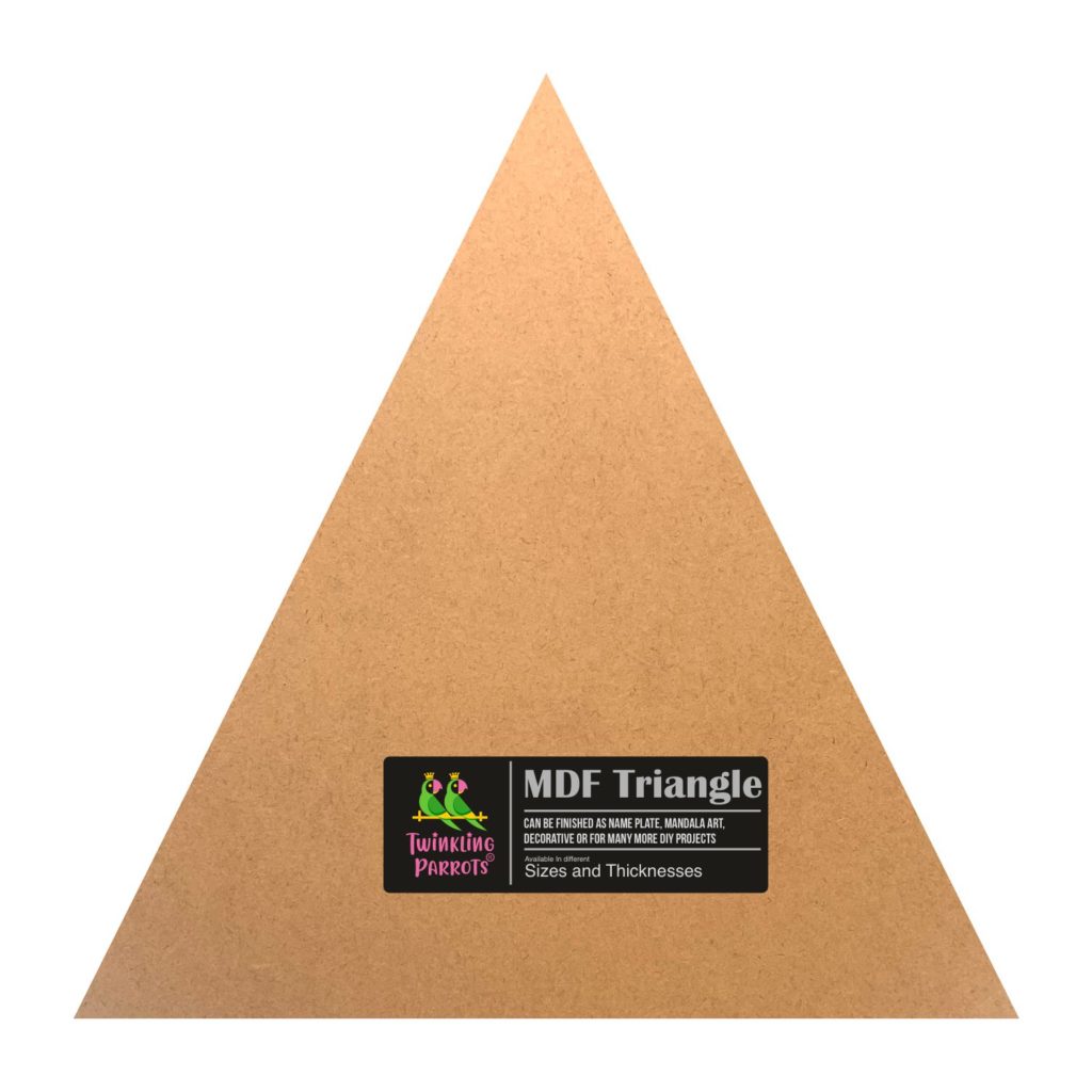 Triangle Shape | MDF | DIY4U