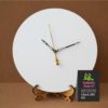 Round White Clock