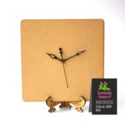 Wooden Clock | MDF | Square | 12 Inch x 12 Inch