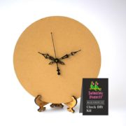 Wooden Clock | MDF | Round | 12 Inch x 12 Inch