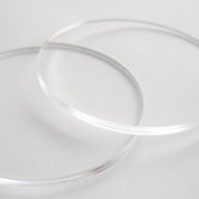Cast Acrylic Sheet | Plexiglass | Clear Transparent | Circle