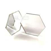 Hexagon | Mirror Acrylic Embellishment | Silver