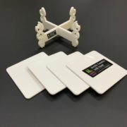 Square Acrylic Coasters | White