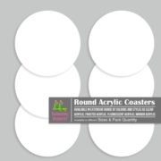 Acrylic Coasters for AI