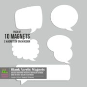 Call Outs Fridge Magnets | Set of 10 | Magnetic Artboards | Acrylic