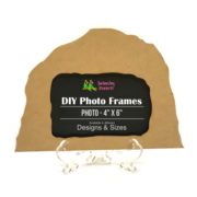 Rocking Crystal Photo Frame |Small | DIY | Blank | MDF