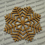Snow Flake Embellishments | Pack of 20 | Blank | MDF | Style-08