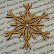 Snow Flake Embellishments | Pack of 20 | Blank | MDF | Style-09