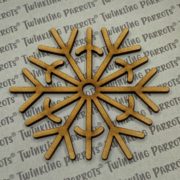 Snow Flake Embellishments | Pack of 20 | Blank | MDF | Style-13