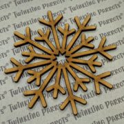 Snow Flake Embellishments | Pack of 20 | Blank | MDF | Style-15