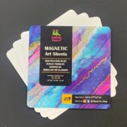 Magnetic Art Sheets | Non Porous | 12″x12″ | Pack of 3