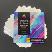 Magnetic Art Sheets | Non Porous | 8″x 8″ | Pack of 5