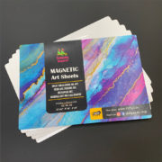 Magnetic Art Sheets | Non Porous | A4 | Pack of 4