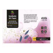 Twinkling Parrots Synthetic Art Paper | 5″ x 7″ | Pack of 20 Sheets