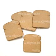 Bread Shape DIY MDF Coasters | Absolute Stunning Coasters | Pack of 100