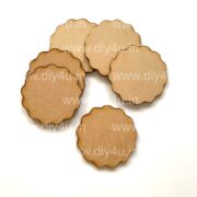 DIY MDF Coasters Scallop Shape | Absolute Stunning Coasters | Pack of 100